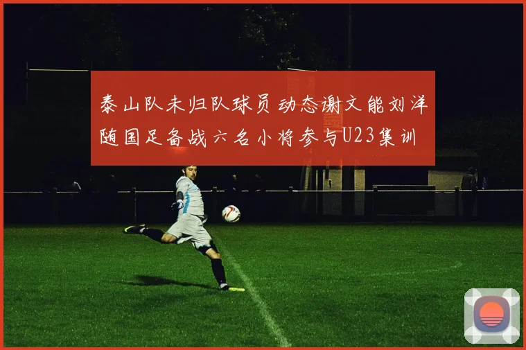 泰山队未归队球员动态谢文能刘洋随国足备战六名小将参与U23集训
